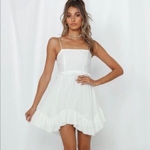 Waves Of Love Dress White from Hello Molly
